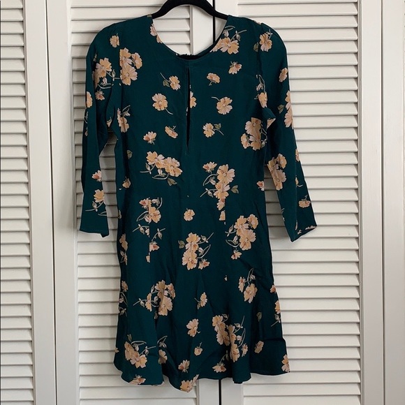 Privacy Please Green Floral Mini with Key hole - Picture 2 of 2